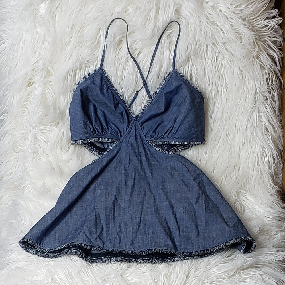 Chelsea & Violet Jean Top with Fringe